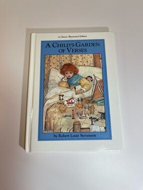 Beautiful Illustrations HB 1989 Child's Garden of Verses edited by Cooper Edens